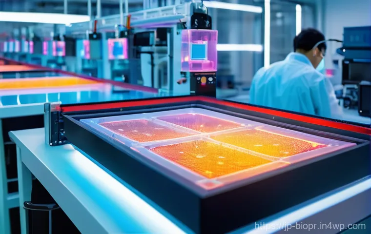 바이오프린팅 기술의 발전 현황 - **Prompt:** A state-of-the-art bioprinting laboratory. In the foreground, a sleek, futuristic 3D bio...